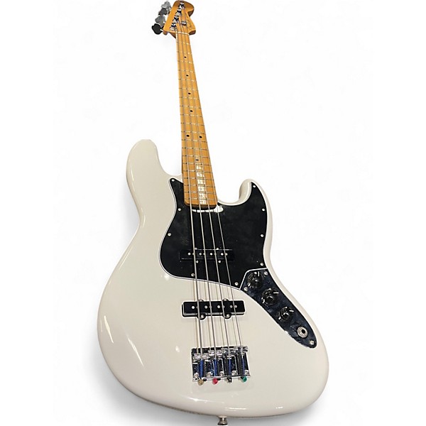 Used Fender Player Jazz Bass Alpine White Electric Bass Guitar