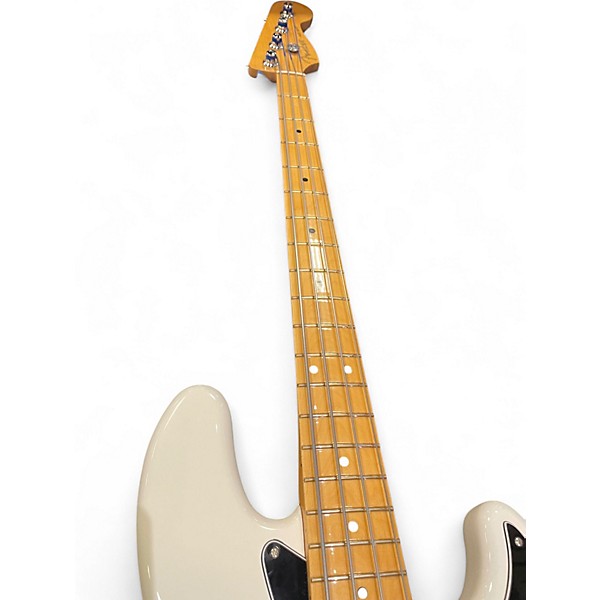 Used Fender Player Jazz Bass Alpine White Electric Bass Guitar