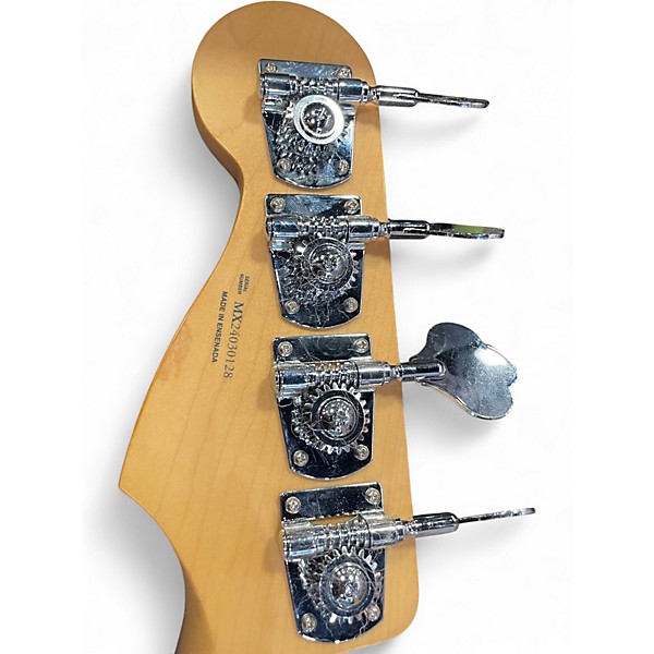 Used Fender Player Jazz Bass Alpine White Electric Bass Guitar