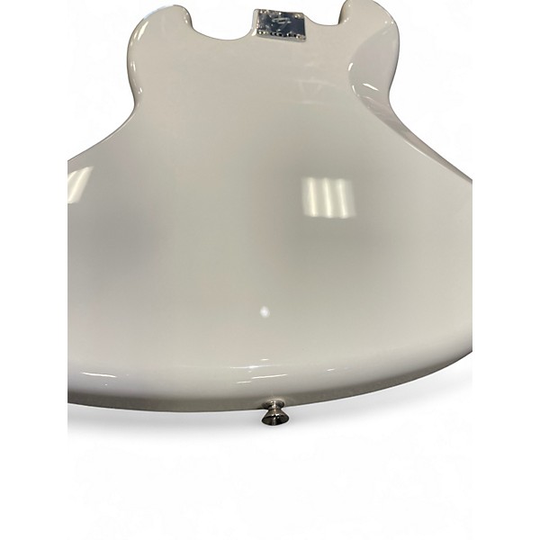 Used Fender Player Jazz Bass Alpine White Electric Bass Guitar