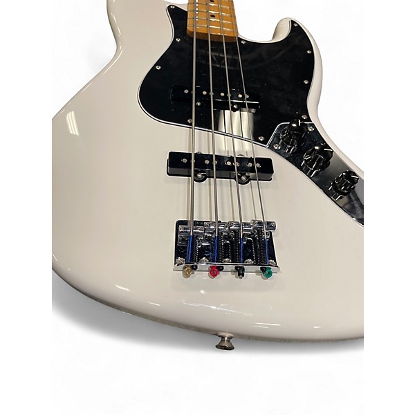 Used Fender Player Jazz Bass Alpine White Electric Bass Guitar