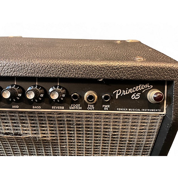Used Fender Princeton 65 1x12 65W Guitar Combo Amp