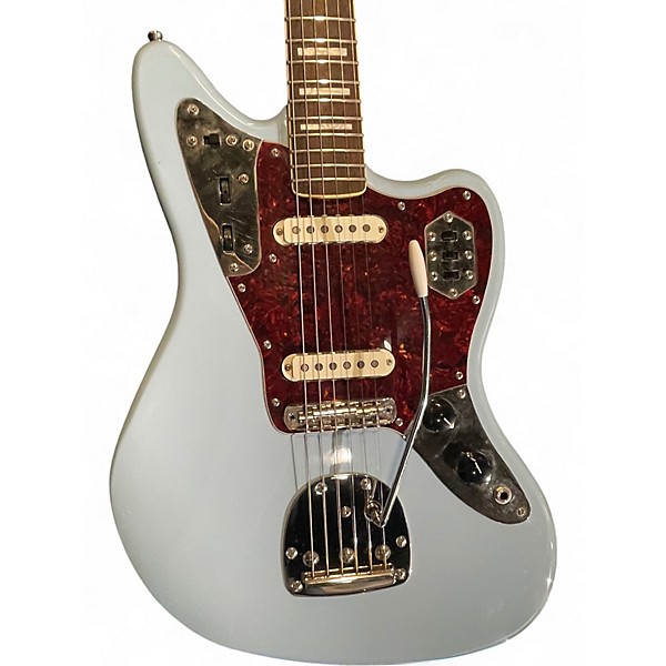 Used Squier Classic Vibe 70s Jaguar Daphne Blue Solid Body Electric Guitar