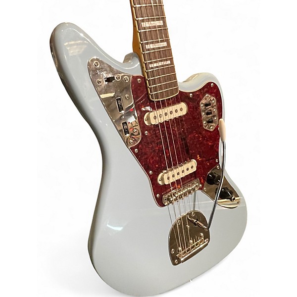 Used Squier Classic Vibe 70s Jaguar Daphne Blue Solid Body Electric Guitar