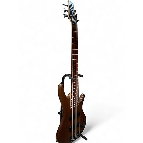 Used Ibanez GSR206 6 String Walnut Electric Bass Guitar