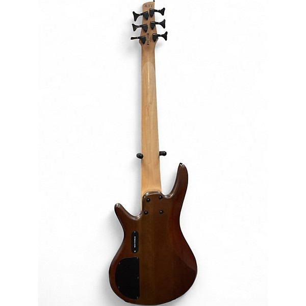 Used Ibanez GSR206 6 String Walnut Electric Bass Guitar