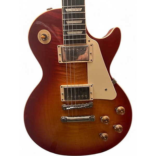 Used 2022 Gibson Les Paul Standard 1950S Neck Cherry Sunburst Solid Body Electric Guitar
