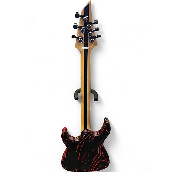 Used Jackson Pro Series Dinky DK Modern Ash HT6 Baked Red Solid Body Electric Guitar