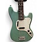 Vintage 1970s Fender Musicmaster Mint Green Electric Bass Guitar