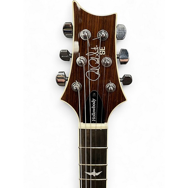 Used PRS SE Hollowbody Trans Black Hollow Body Electric Guitar