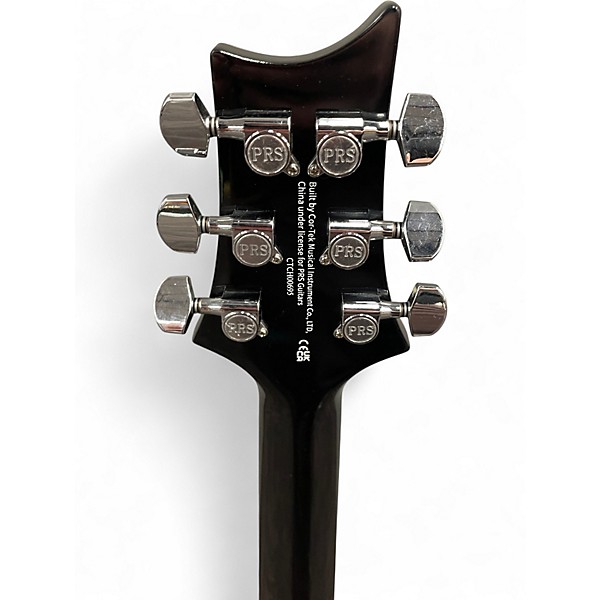 Used PRS SE Hollowbody Trans Black Hollow Body Electric Guitar