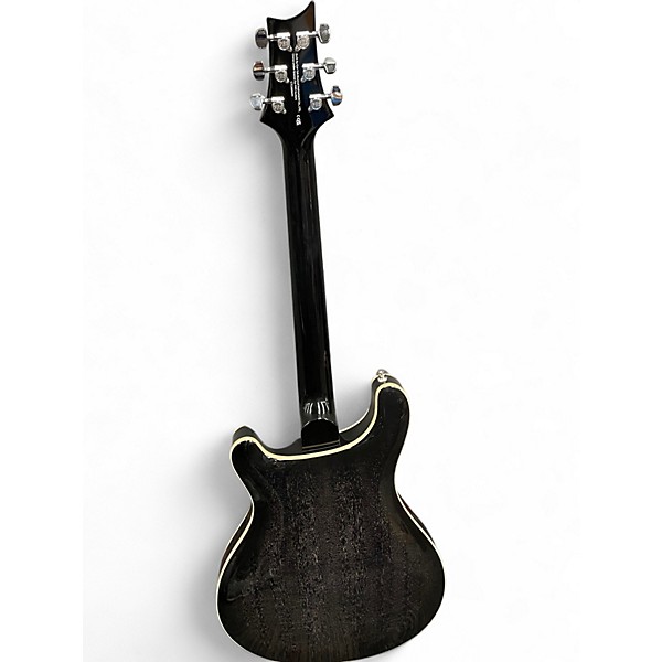 Used PRS SE Hollowbody Trans Black Hollow Body Electric Guitar