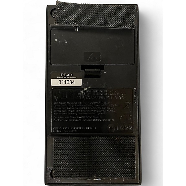 Used KORG PB01 Pitchblack Chromatic Tuner Pedal