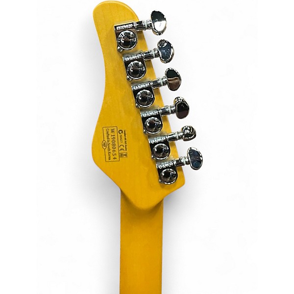 Used Schecter Guitar Research Diamond Series PT Candy Apple Red Solid Body Electric Guitar