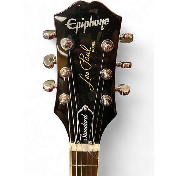 Used Epiphone Les Paul Standard 2 Color Sunburst Solid Body Electric Guitar