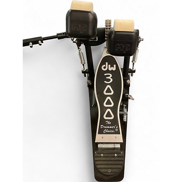 Used DW 3000 Series Double Double Bass Drum Pedal