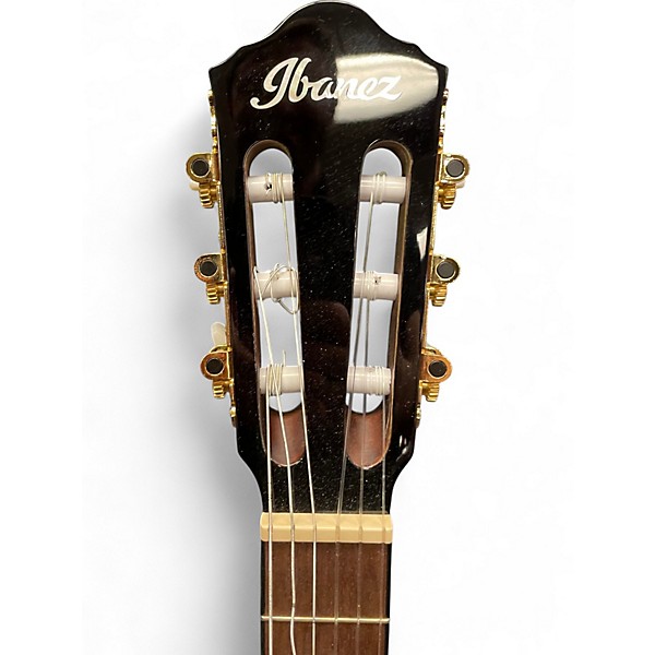 Used Ibanez AEG50N Black Classical Acoustic Electric Guitar