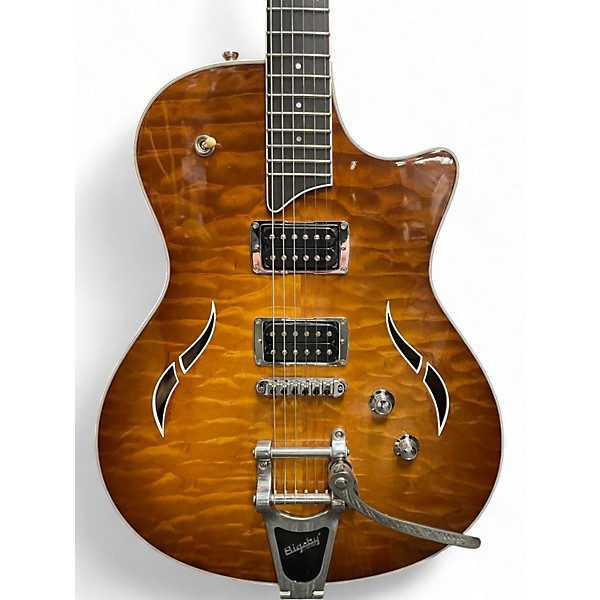 Used Taylor T3B Bigsby Natural Hollow Body Electric Guitar