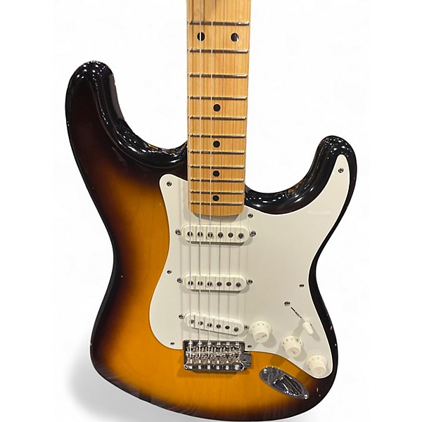 Used Fender 1959 American Vintage Stratocaster Sunburst Solid Body Electric Guitar