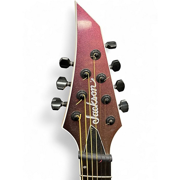 Used Jackson Pro Series Dinky Modern HT7 Eureka Mist Solid Body Electric Guitar