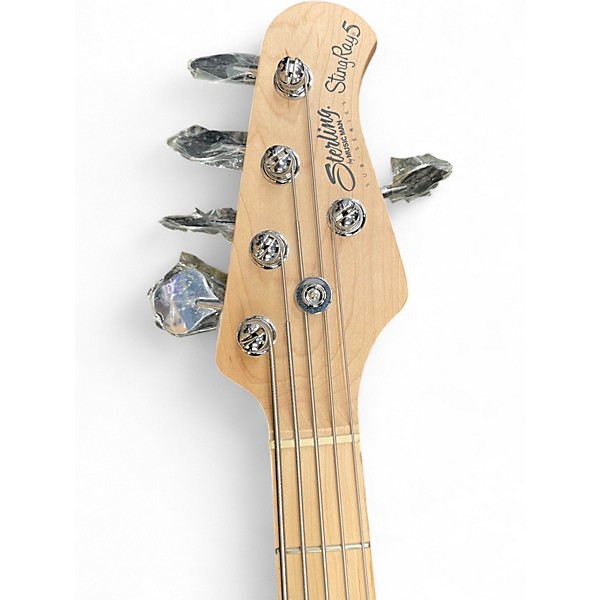 Used Sterling by Music Man SUB StingRay 5 Black Electric Bass Guitar