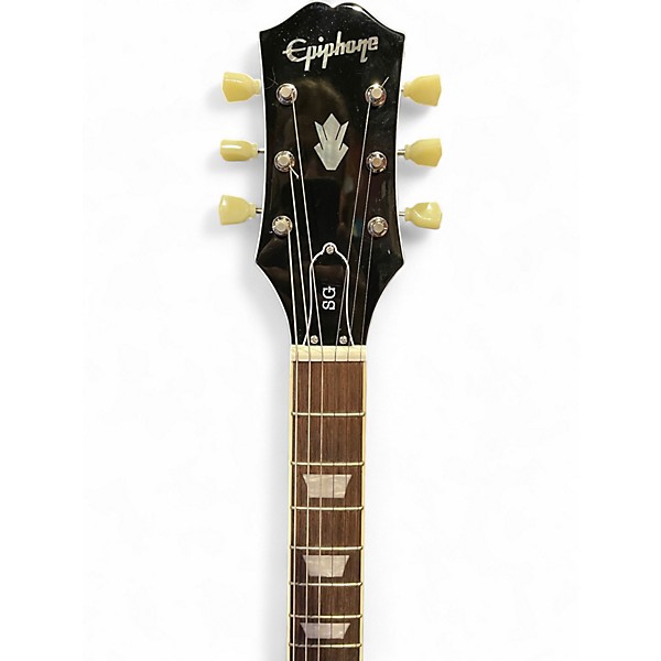 Used Epiphone SG Standard Alpine White Solid Body Electric Guitar