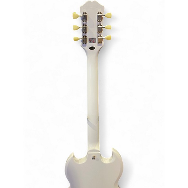 Used Epiphone SG Standard Alpine White Solid Body Electric Guitar