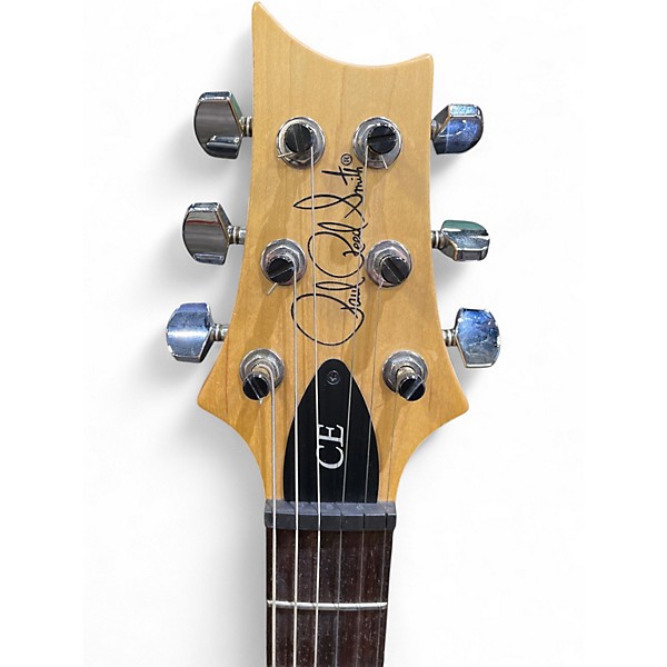 Used PRS CE24 Hollowbody Trans Black Hollow Body Electric Guitar