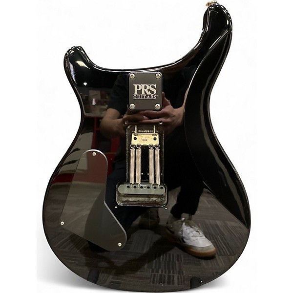 Used PRS CE24 Hollowbody Trans Black Hollow Body Electric Guitar
