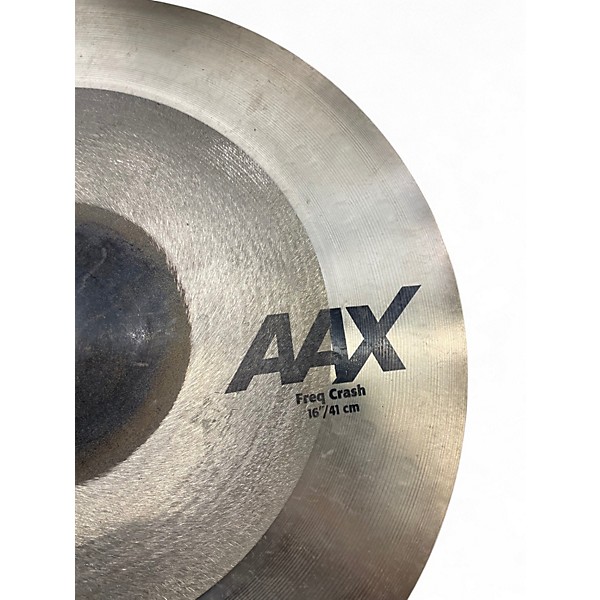 Used SABIAN 16in AAX Frequency Crash Cymbal
