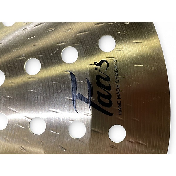 Used Fan's Hand Made Cymbals 18in aero crash Cymbal