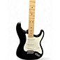 Used Squier Standard Stratocaster Black Solid Body Electric Guitar