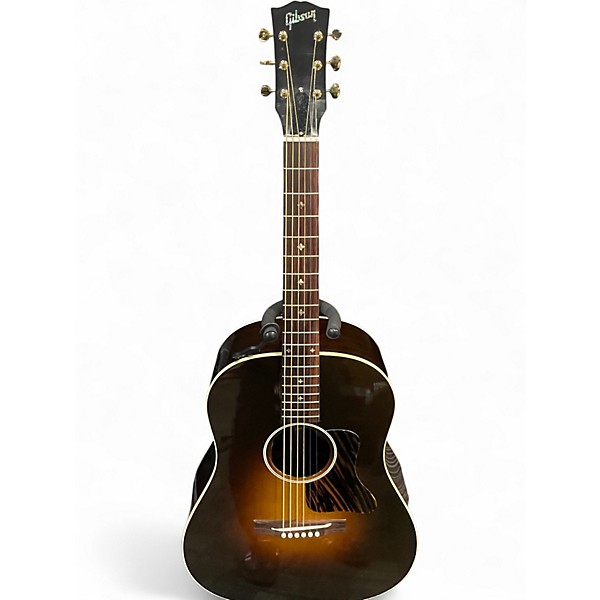 Used Gibson Stage Deluxe Rosewood Sunburst Acoustic Electric Guitar