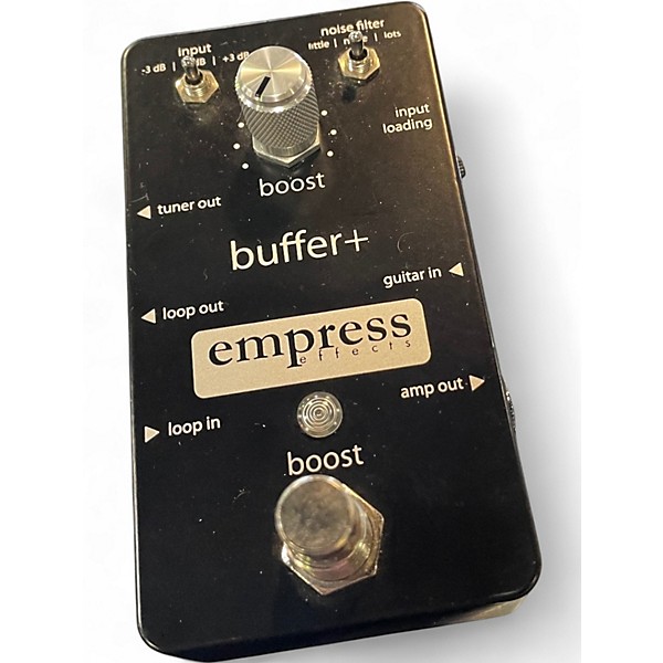 Used Empress Effects Buffer+ Analog I/O Interface with Switchable Boost Guitar Pedal