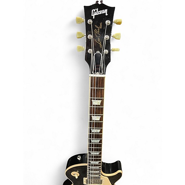 Used Gibson Les Paul Standard Trans Black Solid Body Electric Guitar