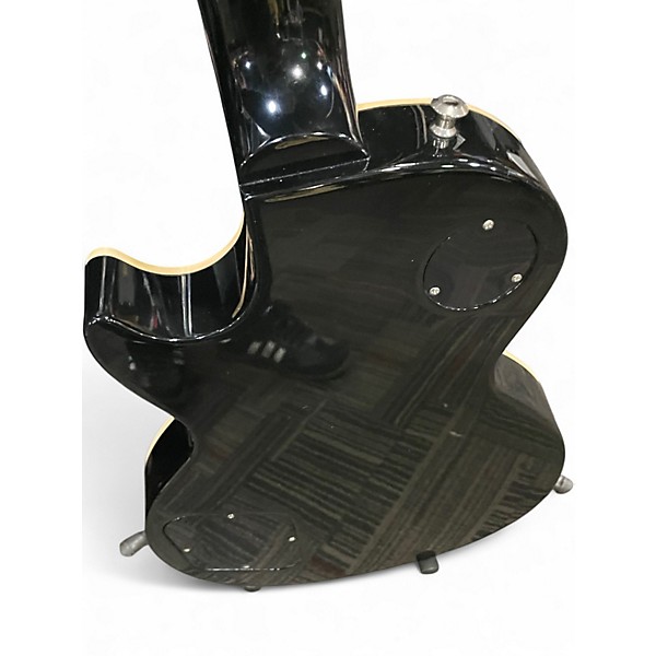 Used Gibson Les Paul Standard Trans Black Solid Body Electric Guitar