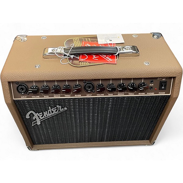 Used Fender Acoustasonic Jr 40W Acoustic Guitar Combo Amp