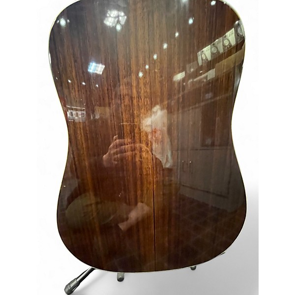 Used Alvarez MD70EBG Natural Acoustic Electric Guitar