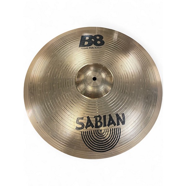 Used SABIAN 18in B8 Crash Ride Cymbal
