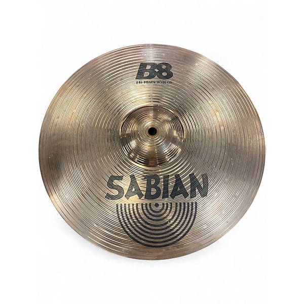Used SABIAN 14in B8 Hi Hat Pair Cymbal