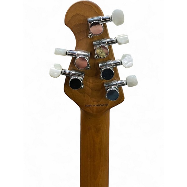 Used Sterling by Music Man JP150 GREEN Solid Body Electric Guitar