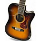 Used Guild D-2612CE Deluxe sunburst 12 String Acoustic Electric Guitar