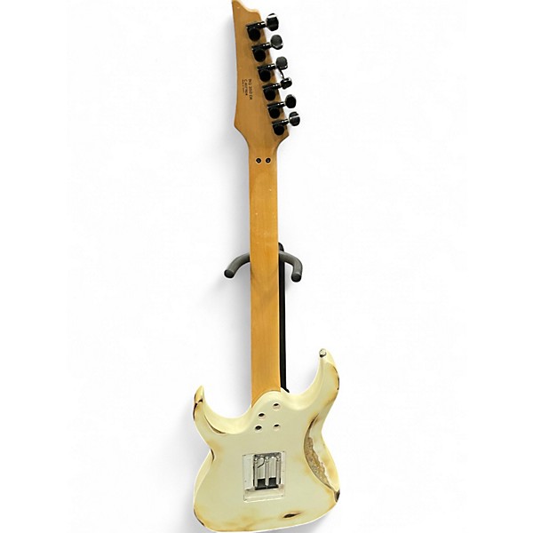 Used Ibanez RG350DX RG Series WHITE Solid Body Electric Guitar