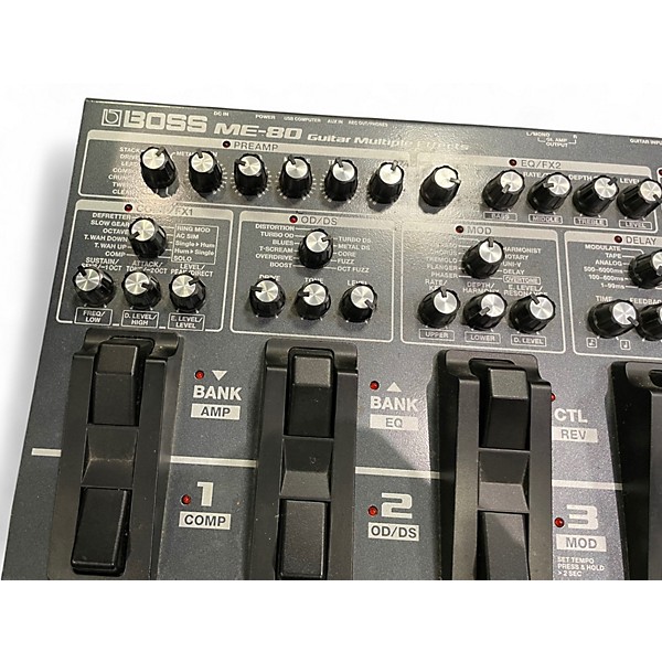 Used BOSS ME80 Guitar Multi Effect Processor