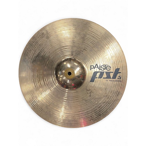 Used Paiste 16in PST5 Rock Crash Cymbal