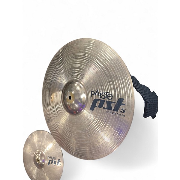 Used Paiste 16in PST5 Rock Crash Cymbal
