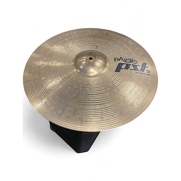 Used Paiste 20in PST5 Rock Ride Cymbal