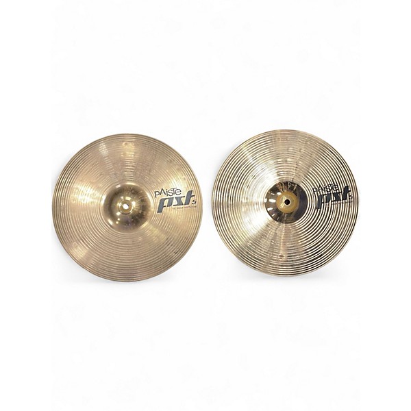 Used Paiste 14in PST5 Hi Hat Pair Cymbal