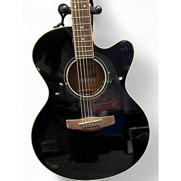 Used Yamaha CPX500 Black Acoustic Electric Guitar