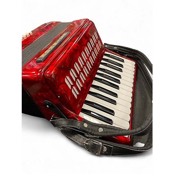 Used Hohner Honica 25 Key 12 Bass Accordion